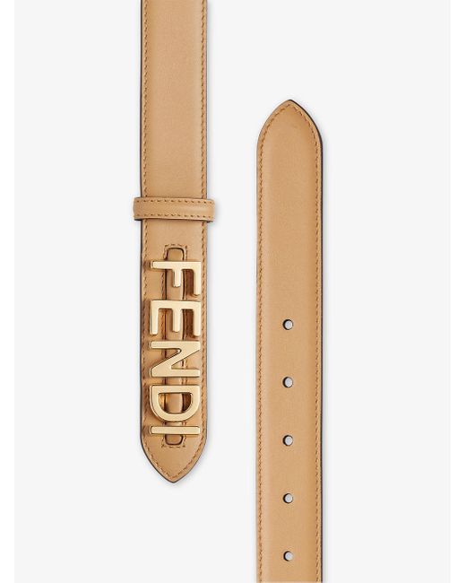 Fendi Brown Cintura Graphy