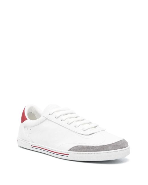 Sneakers con righe di Dolce & Gabbana in White da Uomo