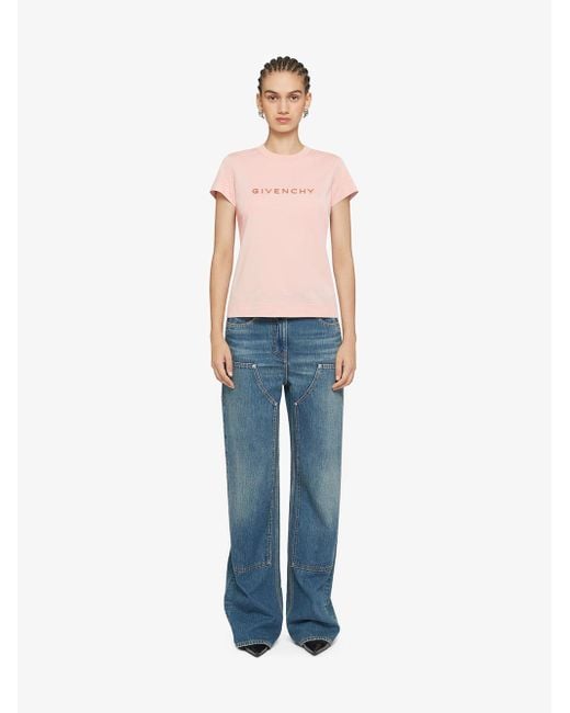Givenchy Pink T-shirt Slim 4g