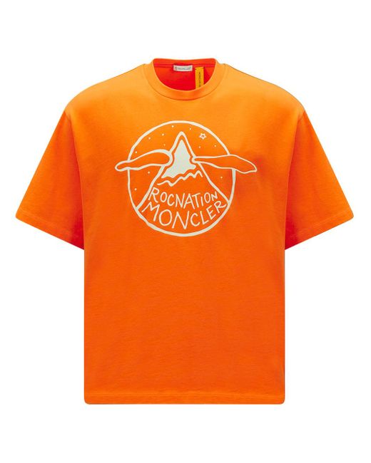 MONCLER X ROC NATION Orange Moncler Roc Nation for men
