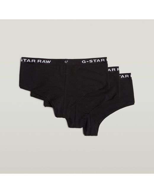 G-Star Hipster 3 Pack in Black für Herren