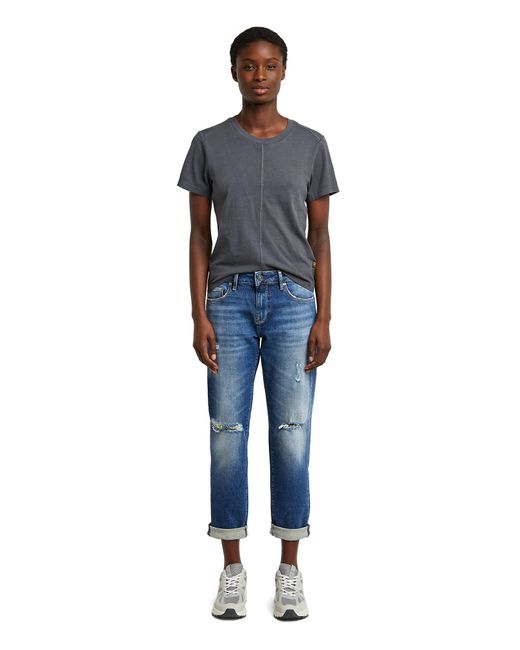 G-Star Blue Kate Boyfriend Cinch Jeans