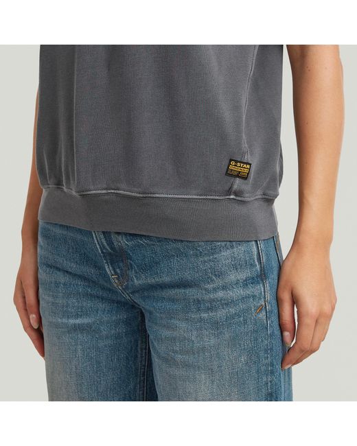 G-Star Gray Raglan T-Shirt