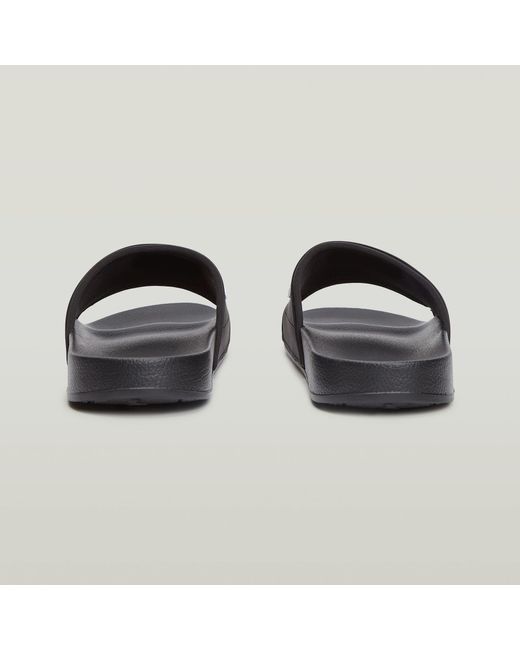 Claquettes Cart G-Star en coloris Black