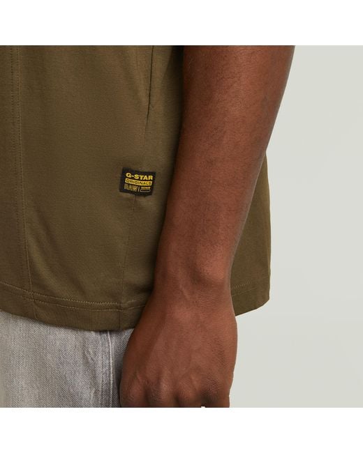 G-Star Green A Line Loose T-Shirt for men