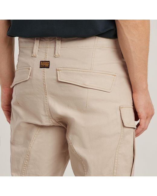 G-Star Natural Zip Pocket 3D Skinny Cargo Pants 2.0 for men