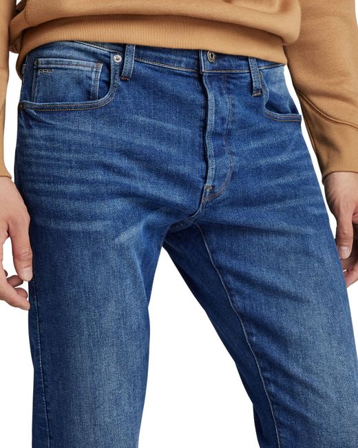 G-Star Blue 3301 Slim Jeans for men