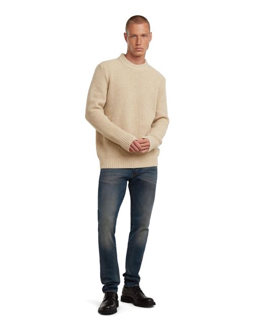 G-Star Natural Chunky Knit Pullover for men