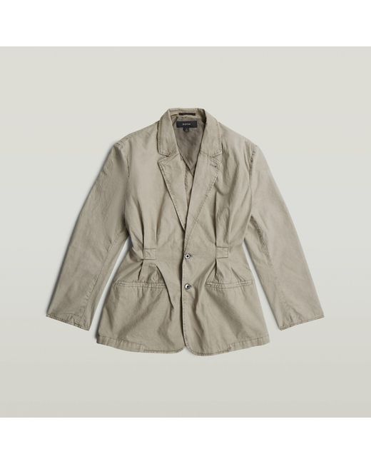 G-Star Cinched Blazer in het Brown