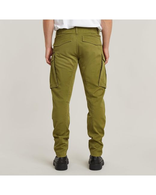 G-Star Rovic Zip 3D Regular Tapered Hose in Green für Herren