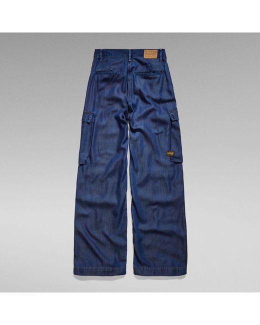 G-Star RAW Deck 2.0 Chino Cargo Jeans in het Blue voor heren