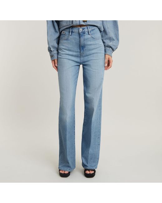 G-Star RAW Deck 2.0 High Loose Jeans in het Blue