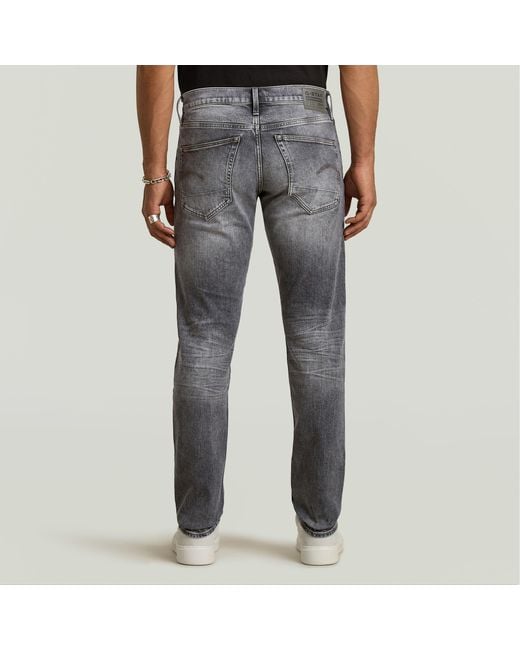Jean 3301 Regular Tapered Ii G-Star pour homme en coloris Gray