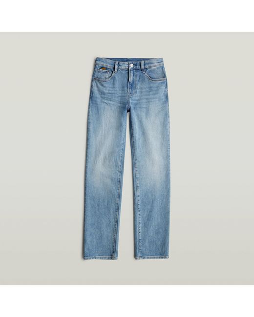 G-Star Blue Viktoria High Straight Jeans