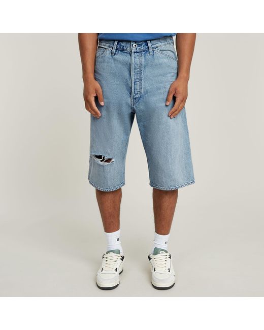 G-Star Bam Logger Short in het Blue voor heren