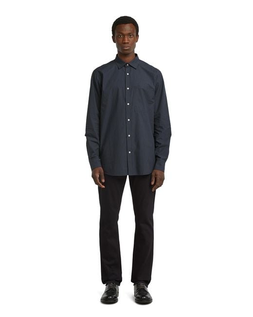 G-Star Blue One Pocket Regular Shirt for men