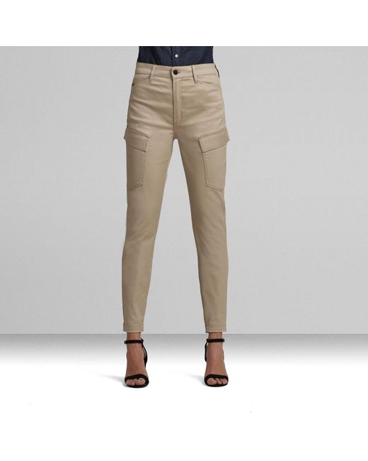 G-Star Natural High G-Shape Cargo Skinny Pants