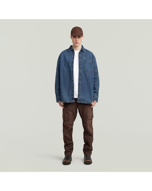 G-Star Brown Ma1 Cargo Pant for men