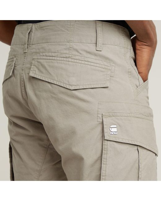 Pantalon Rovic Zip 3D Regular Tapered G-Star RAW pour homme en coloris Gray