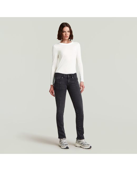 G-Star Blue Contor 3D Slim Jeans Worn