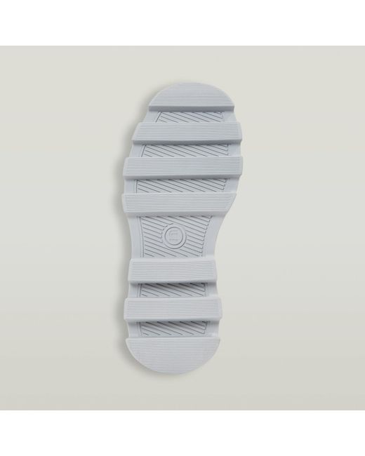 G-Star White Kate Ii High Canvas Stiefel