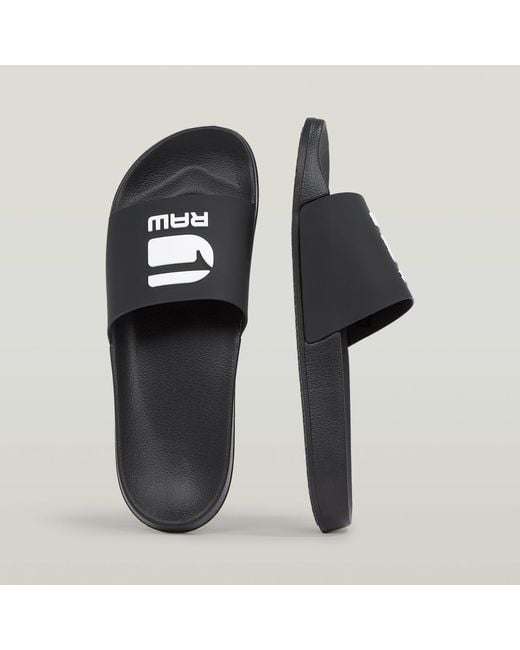 G-Star Blue Cart Iii Basic Slides for men