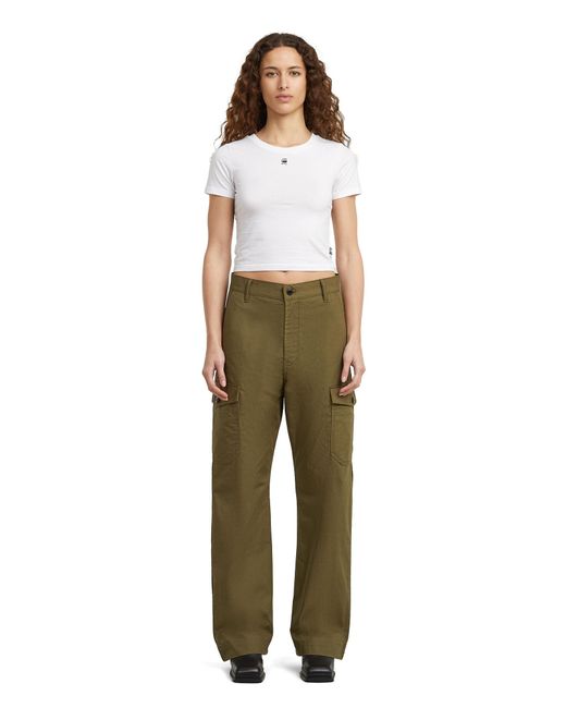 G-Star Green Regular Cargo Pants