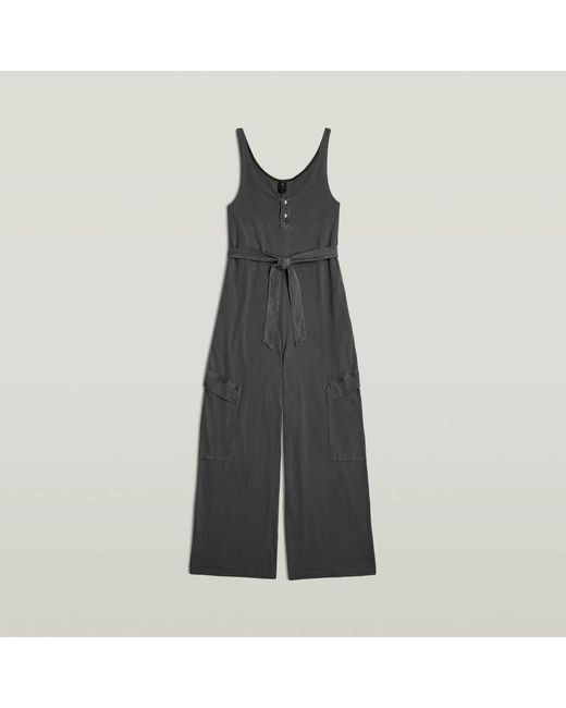 Combinaison Overdyed Utility Loose G-Star en coloris Gray