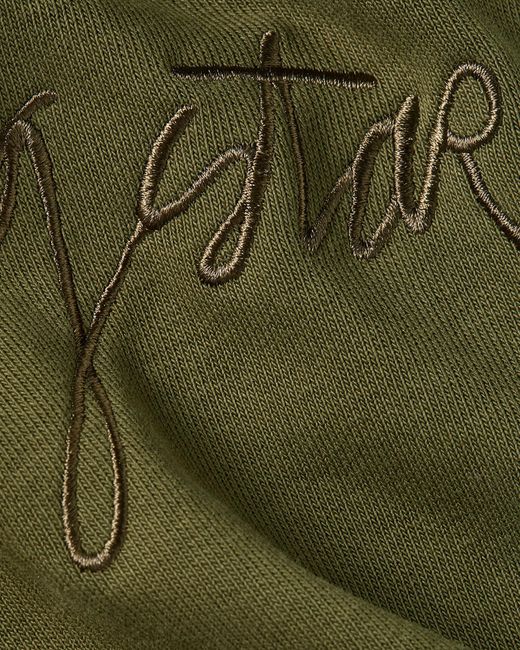 G-Star Green Script Sweatpants for men