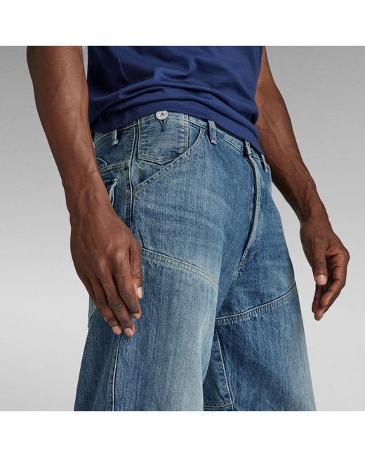 G-Star RAW 5620 G-Star Elwood 3D Loose Jeans in Blue für Herren