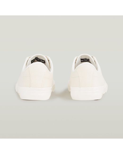 G-Star RAW Deck Basic Sneaker in White für Herren