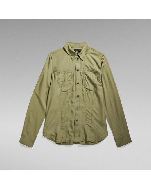 Chemise Fitted G-Star RAW pour homme en coloris Green