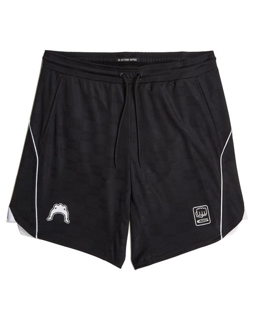 G-Star Black Football Shorts for men