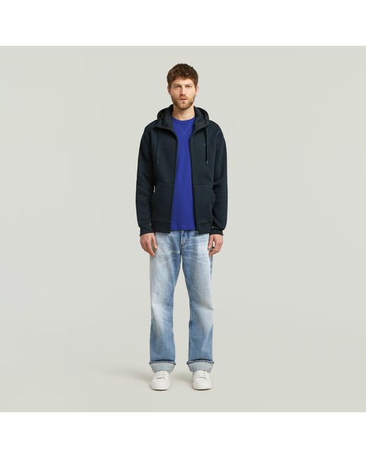 G-Star Premium Core Zip Hoodie in het Black voor heren