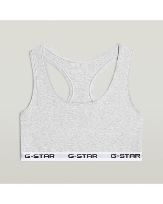 G-Star Racerback Bralette Set Van 2 in het White