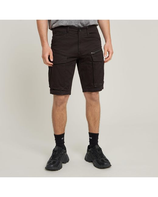 G-Star Rovic Zip Regular Short in het Black voor heren