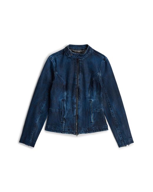 G-Star Blue Moto Slim Overshirt