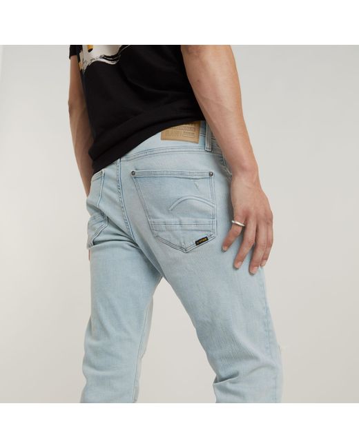 G-Star RAW Revend Fwd Skinny Jeans in het Blue voor heren