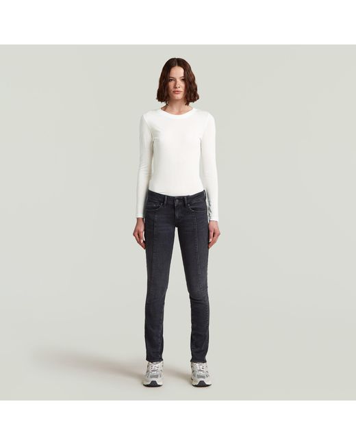 G-Star Blue Contor 3D Slim Jeans Worn
