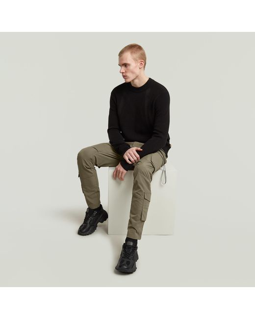 G-Star Gray Toolbox Skinny Cargo Pants for men