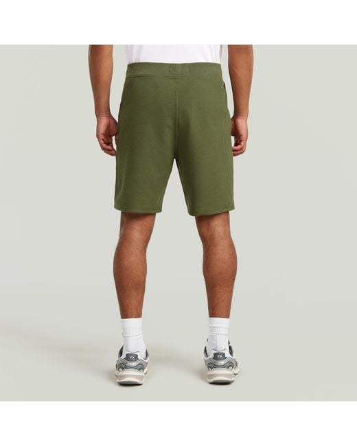 G-Star Structured Jersey Short in het Green voor heren
