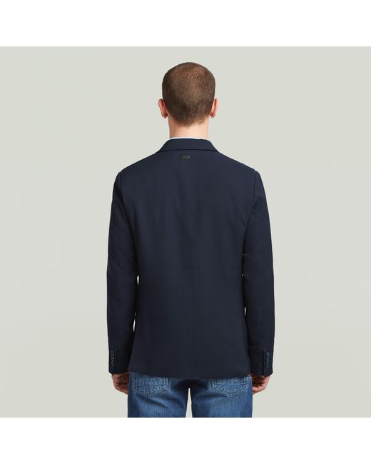 G-Star Stadial Blazer in het Blue voor heren