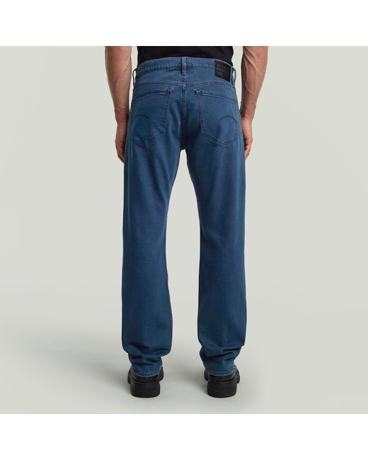 G-Star Mosa Straight Jeans in het Blue voor heren