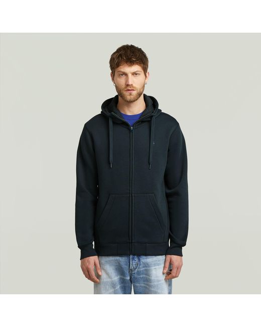 G-Star Premium Core Zip Hoodie in het Black voor heren