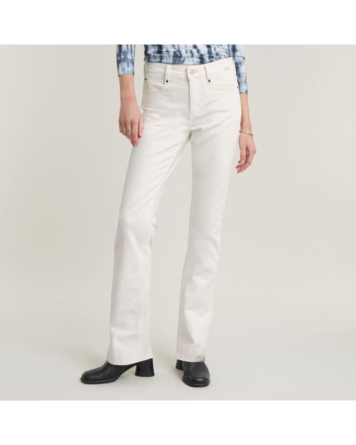 Jean Noxer Bootcut G-Star RAW en coloris White