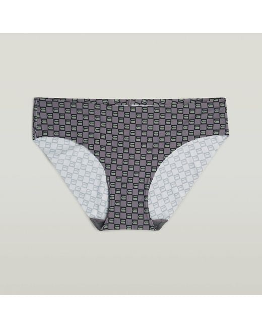 G-Star Blue Hipster No Vpl Brief 3-Pack