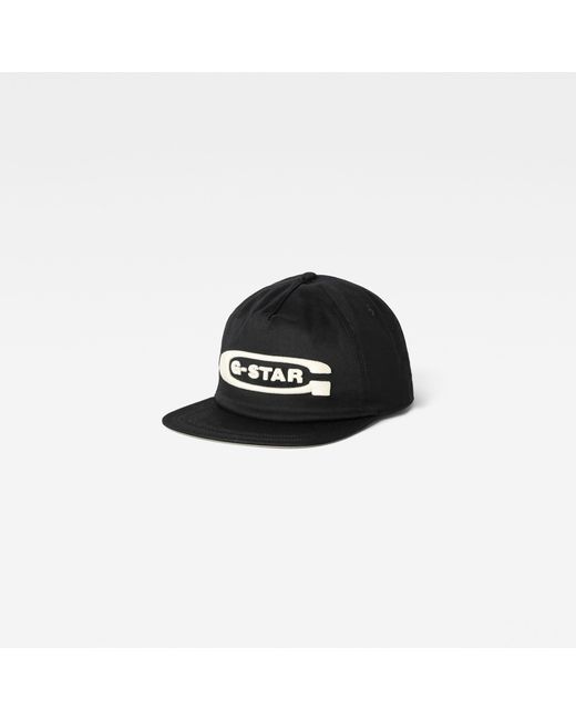 G-Star RAW Avernus Flat Brim Cap in Black für Herren