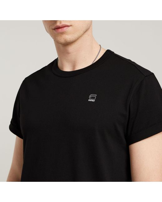 G-Star RAW Ductsoon Relaxed T-shirt in het Black voor heren