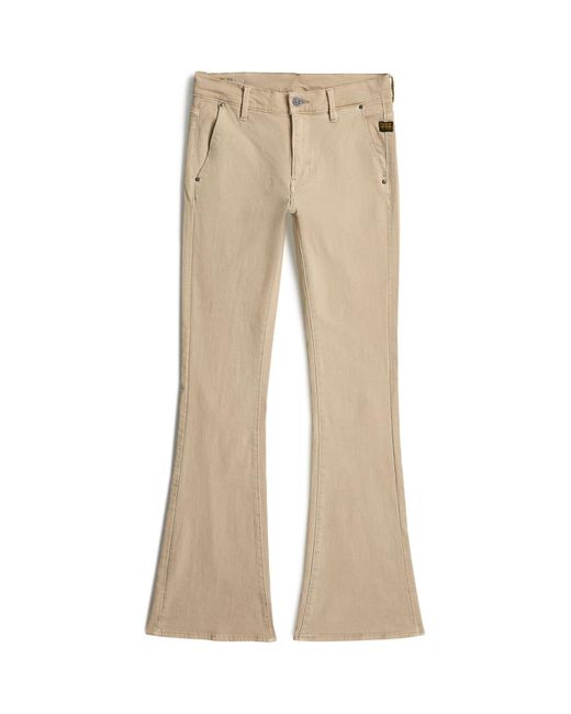 G-Star Natural 3301 Flare Chino