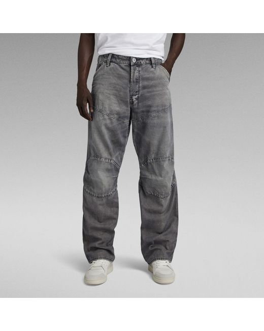 G-Star RAW 5620 G-Star Elwood 3D Loose Jeans in Gray für Herren